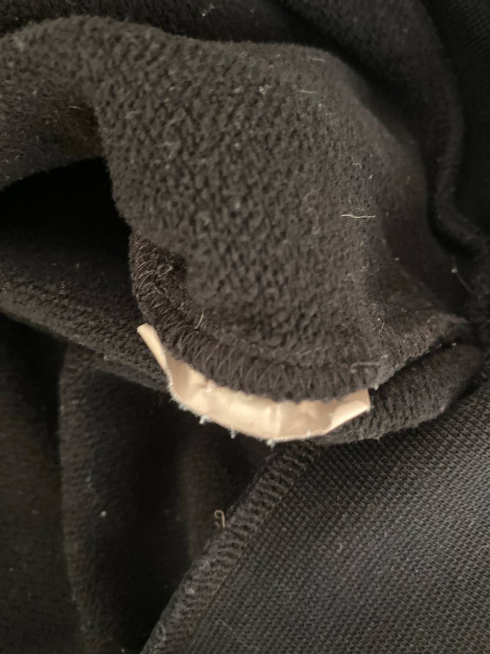 EA7 Emporio Armani sudadera niño capucha negra vintage streetwear — foto 8