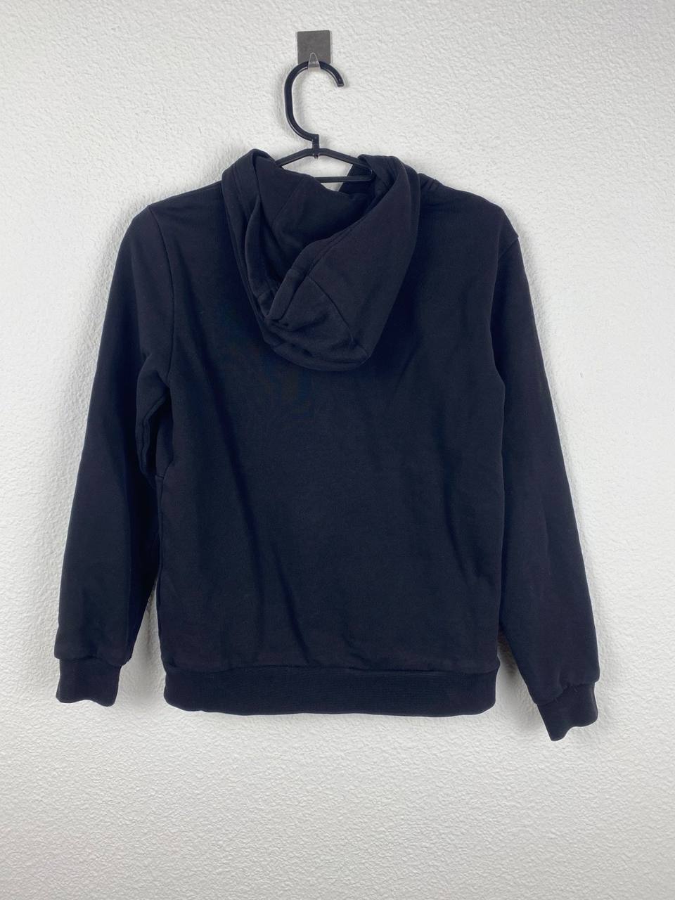EA7 Emporio Armani sudadera niño capucha negra vintage streetwear — foto 3
