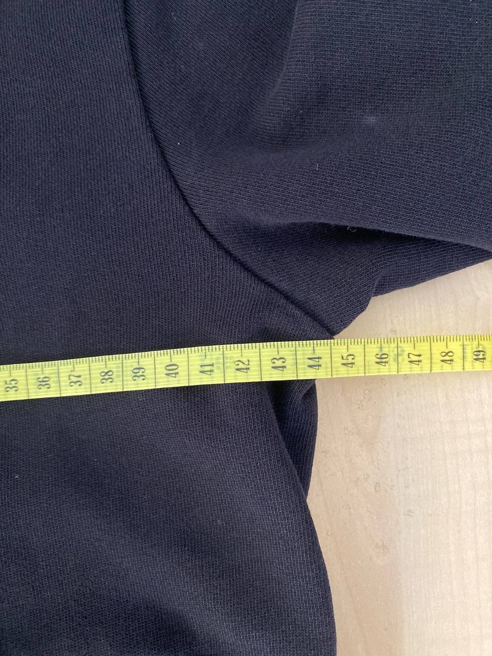 EA7 Emporio Armani sudadera niño capucha negra vintage streetwear — foto 4