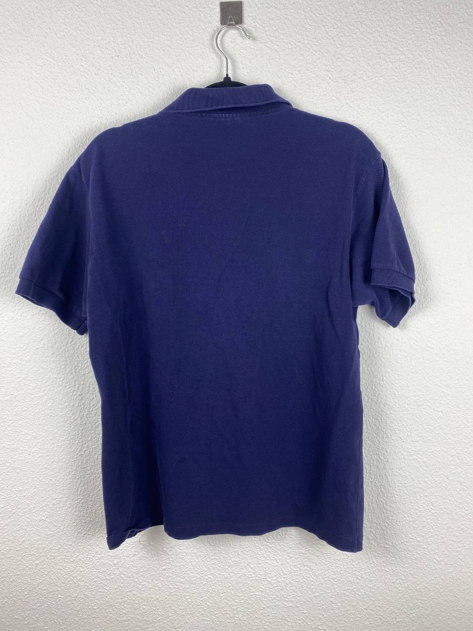 Polo Lacoste hombre azul marino bolsillo Vintage Streetwear — foto 3