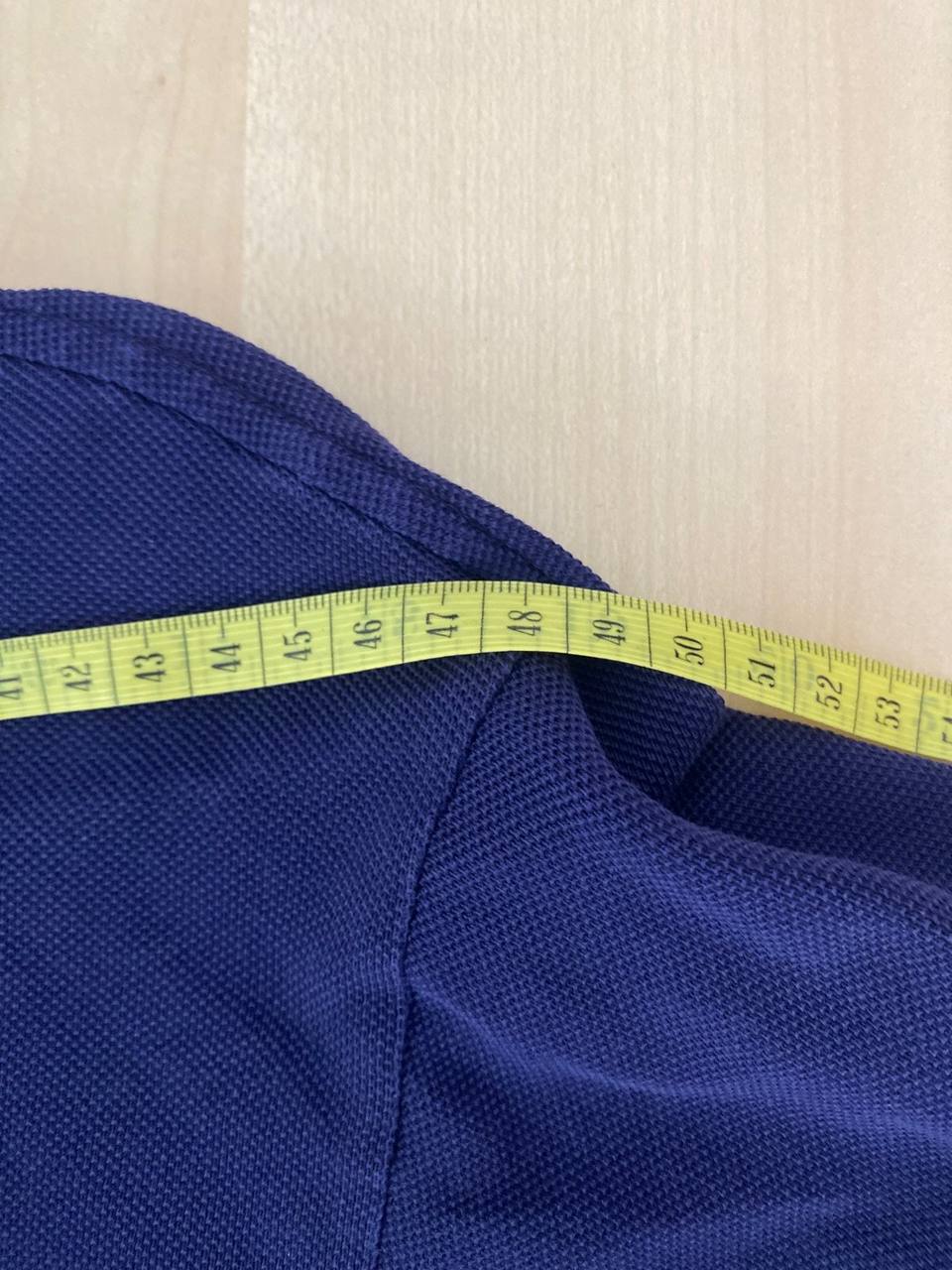 Polo Lacoste hombre azul marino bolsillo Vintage Streetwear — foto 5