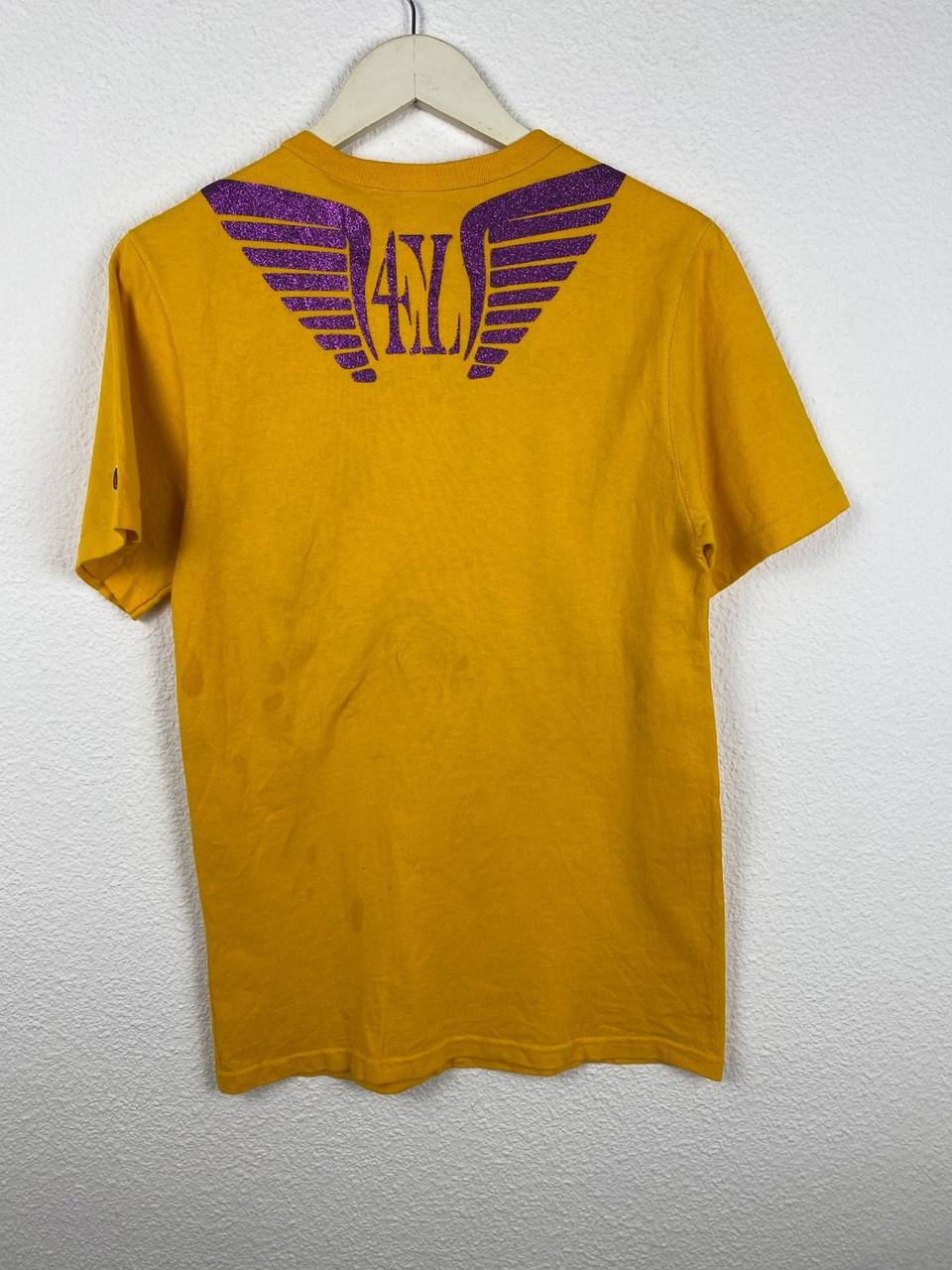Champion camiseta amarilla The Family 4EL glitter vintage — foto 2