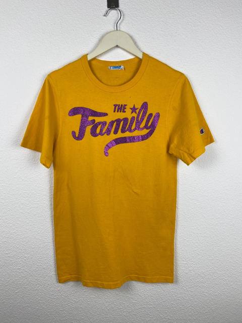 Champion camiseta amarilla The Family 4EL glitter vintage