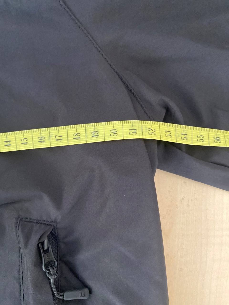 Fila chaqueta chándal niño negra cortavientos vintage retro — foto 6