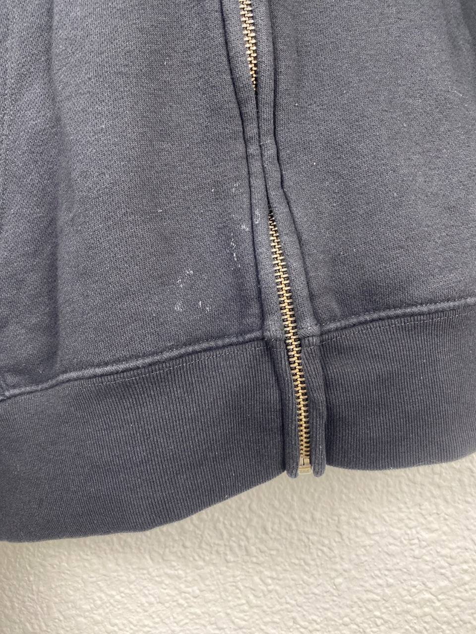 Levi's sudadera capucha cremallera negra streetwear vintage — foto 2