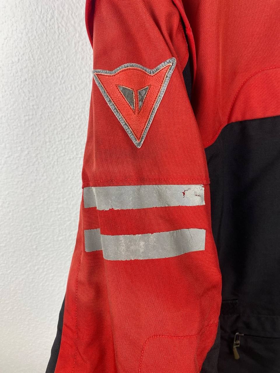 Dainese chaqueta moto textil roja/negra Technical Pocket Vintage — foto 5