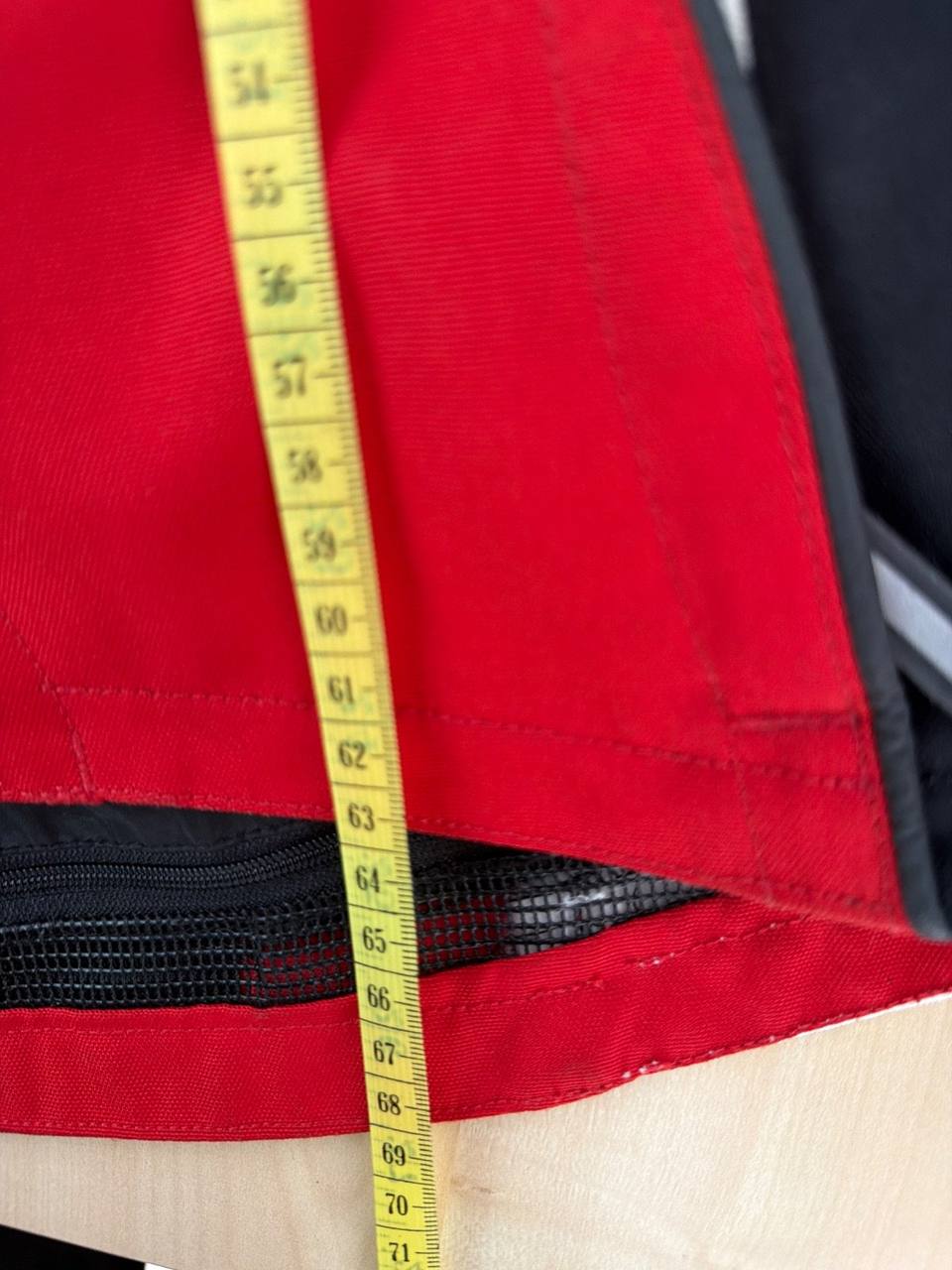 IXS Chaqueta de Moto Textil Roja Protecciones Vintage — foto 7