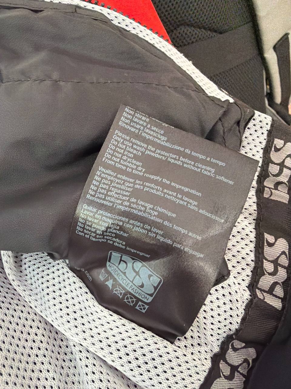 IXS Chaqueta de Moto Textil Roja Protecciones Vintage — foto 10