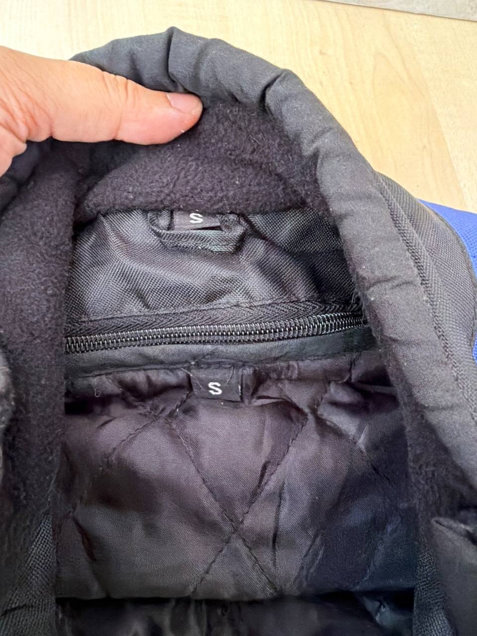 Chaqueta moto Alpine Wear Talla S azul negro Vintage — foto 4