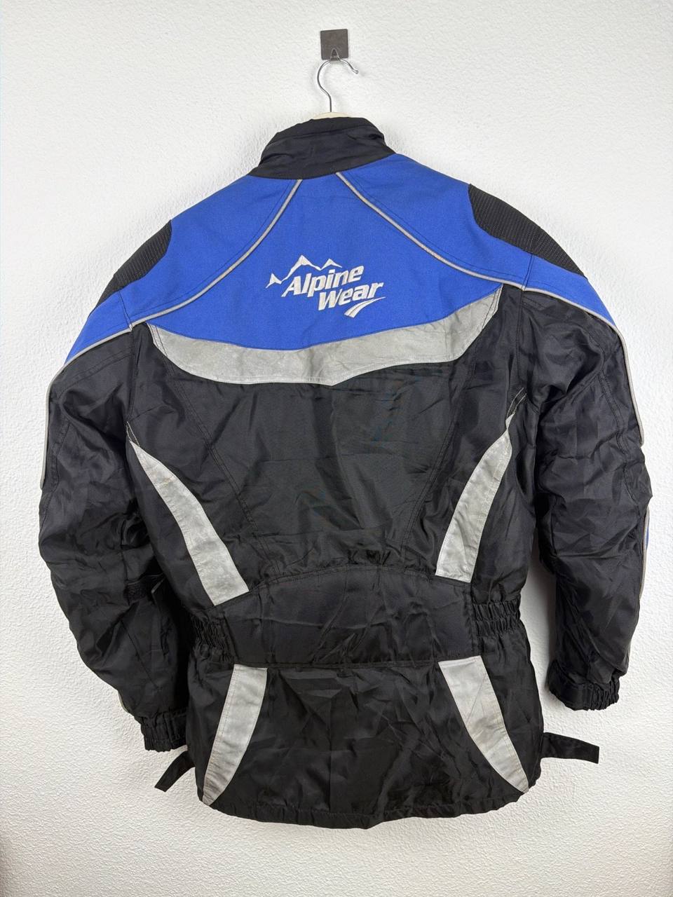 Chaqueta moto Alpine Wear Talla S azul negro Vintage — foto 3