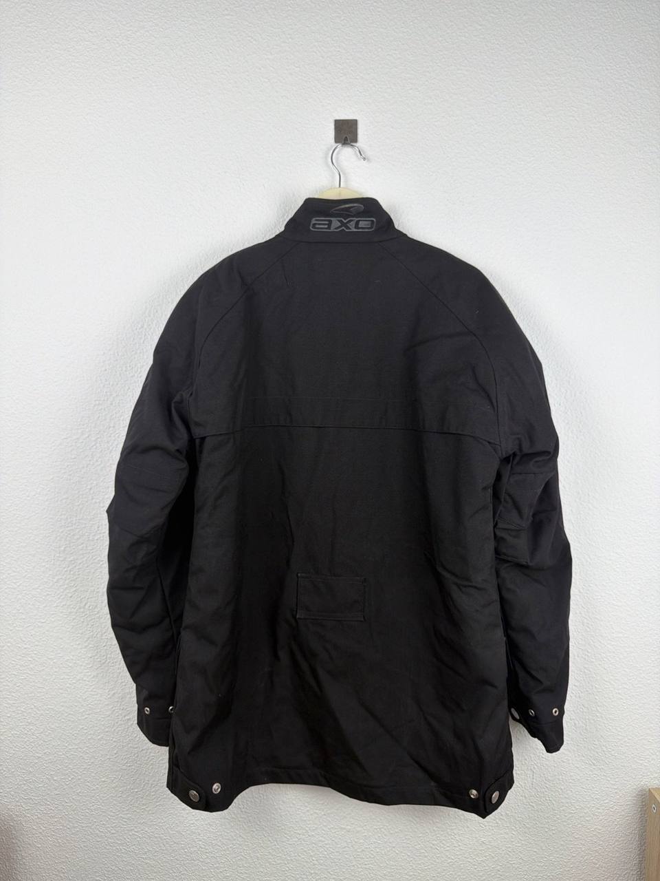 AXO chaqueta moto negra textil impermeable con forro — foto 2