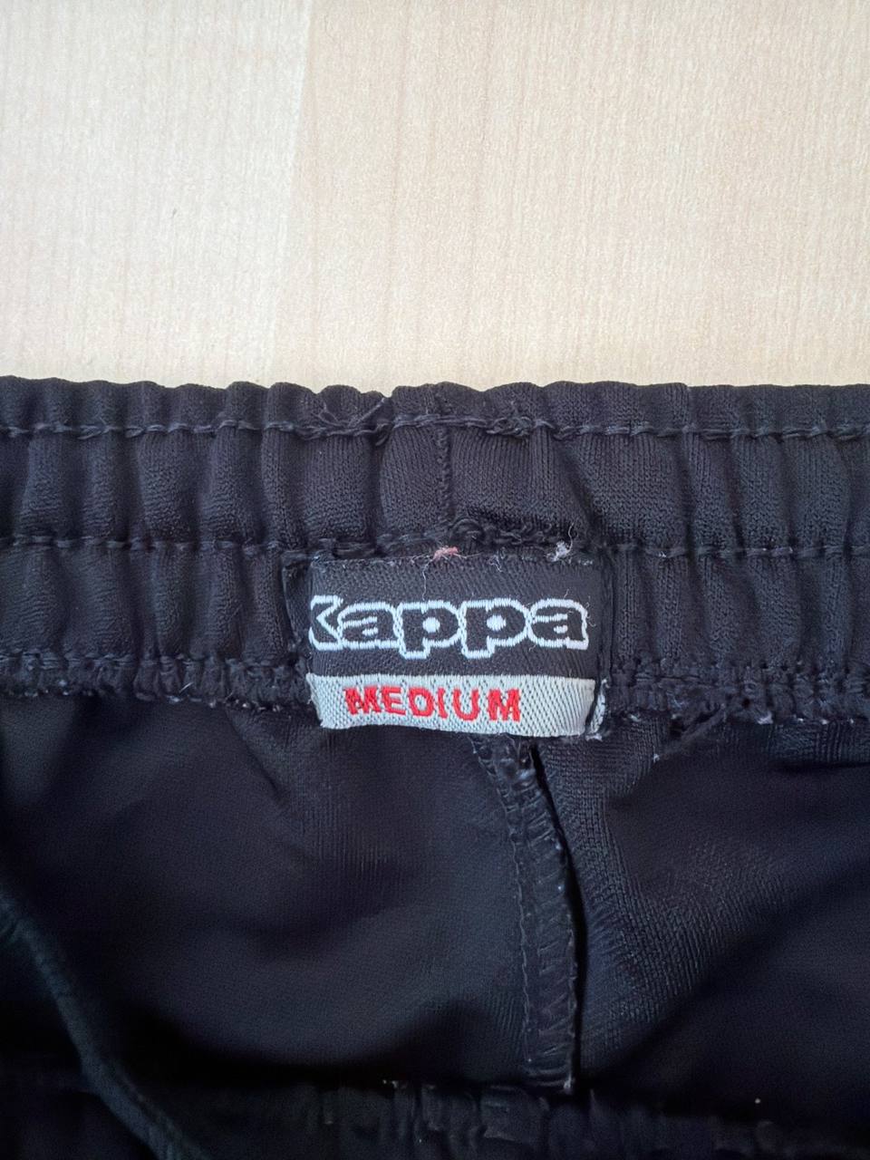 Kappa Trackpants Negro Talla M Chándal Pantalón Deportivo Vintage — foto 3
