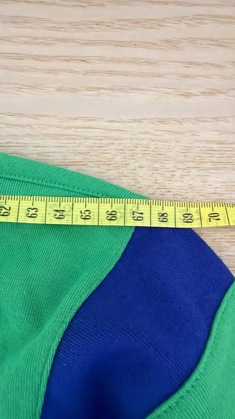 Running Pro Line sudadera cremallera verde azul vintage 90s, verde y azul — foto 4