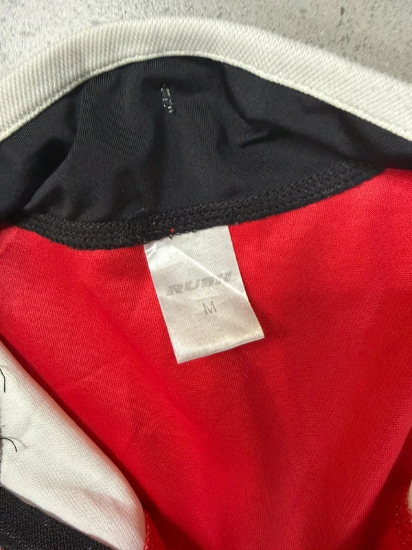 Rush maillot ciclismo sin mangas Talla M rojo negro vintage — foto 3