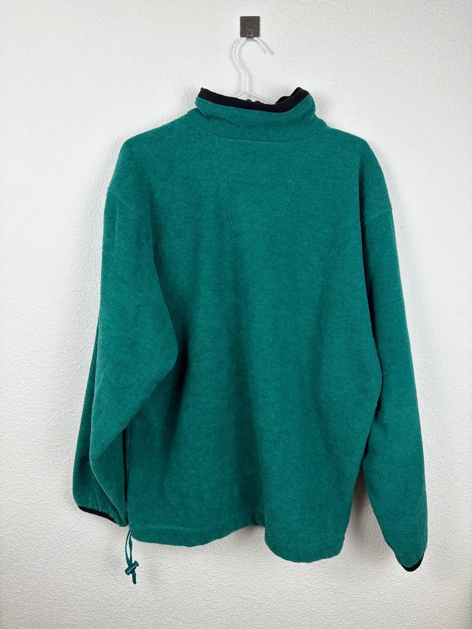 Adidas Equipment Forro Polar Verde Medio Cremallera Vintage — foto 3