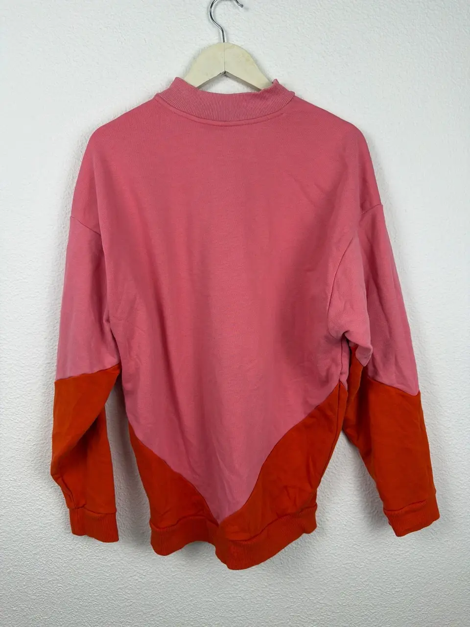Adidas Originals sudadera rosa media cremallera Talla M Vintage — foto 2