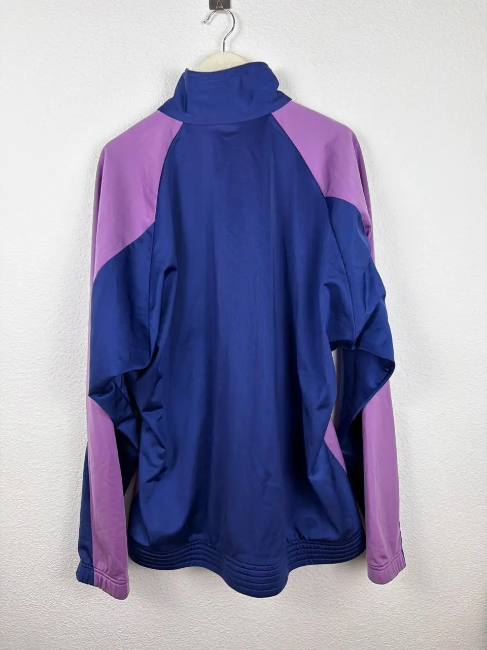 Sergio Tacchini chaqueta chándal retro azul malva vintage 90s, azul y malva — foto 3