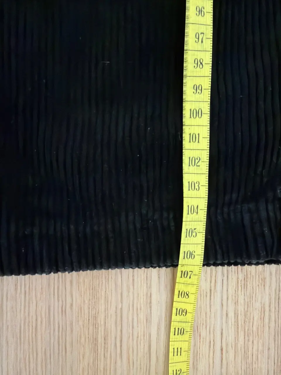 Carhartt WIP pantalón pana negro vintage workwear ancho — foto 5