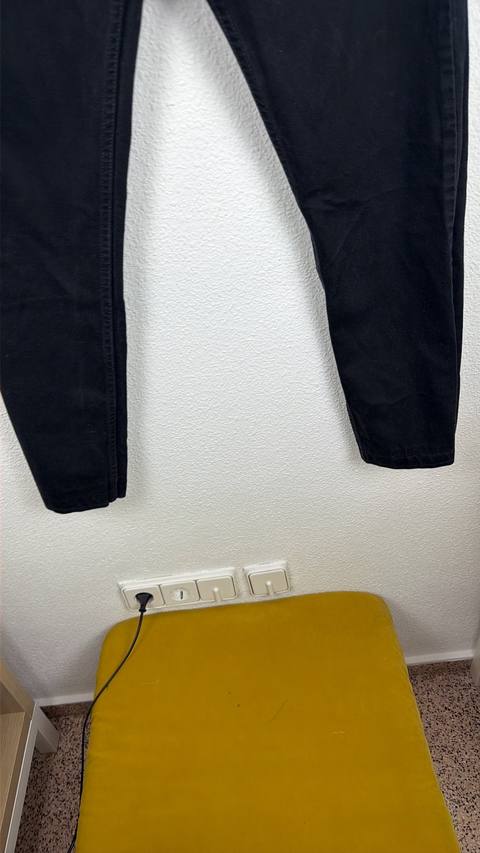 Levi's 521 vaquero negro W30 tiro alto vintage streetwear