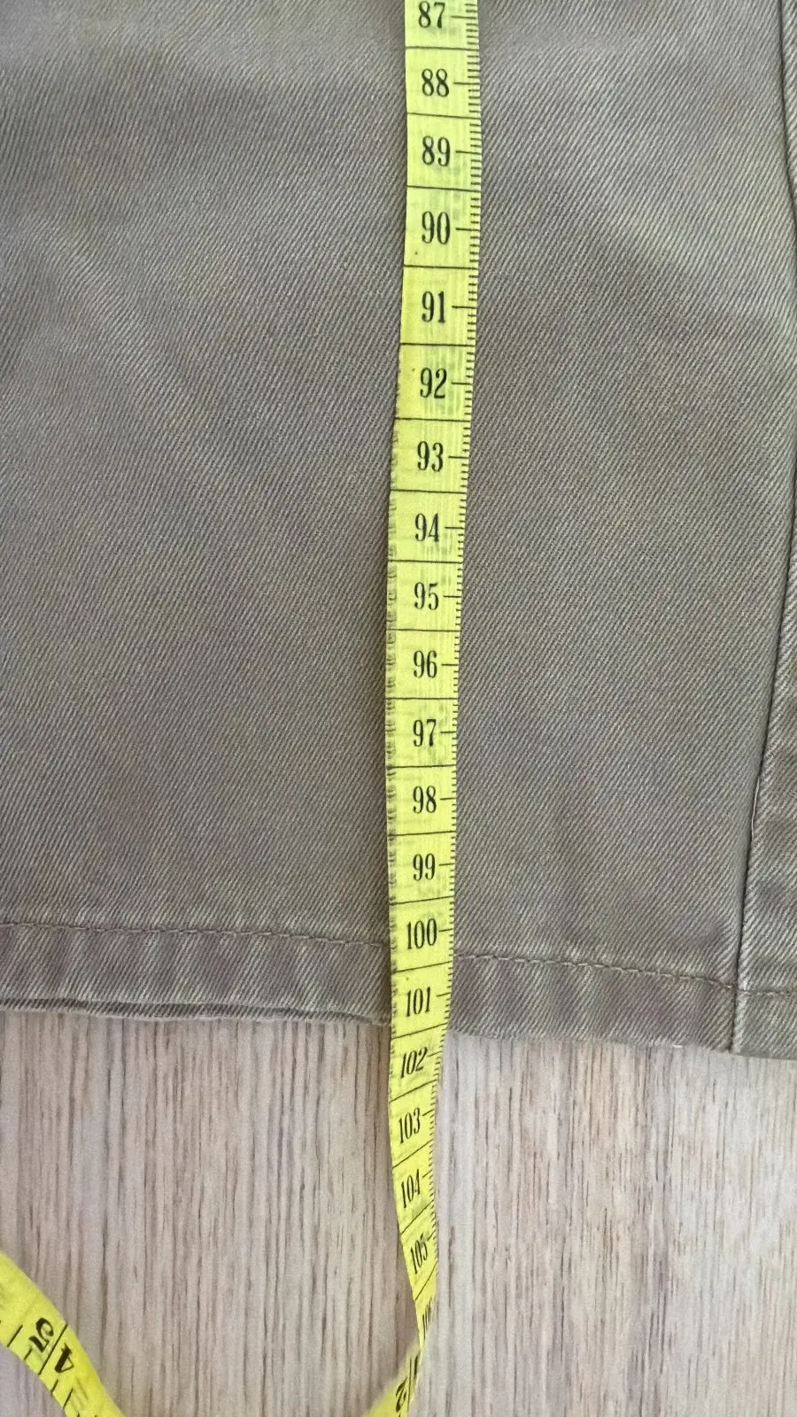 Dockers pantalón chino hombre Talla 33x30 (M) Beige Vintage — foto 7