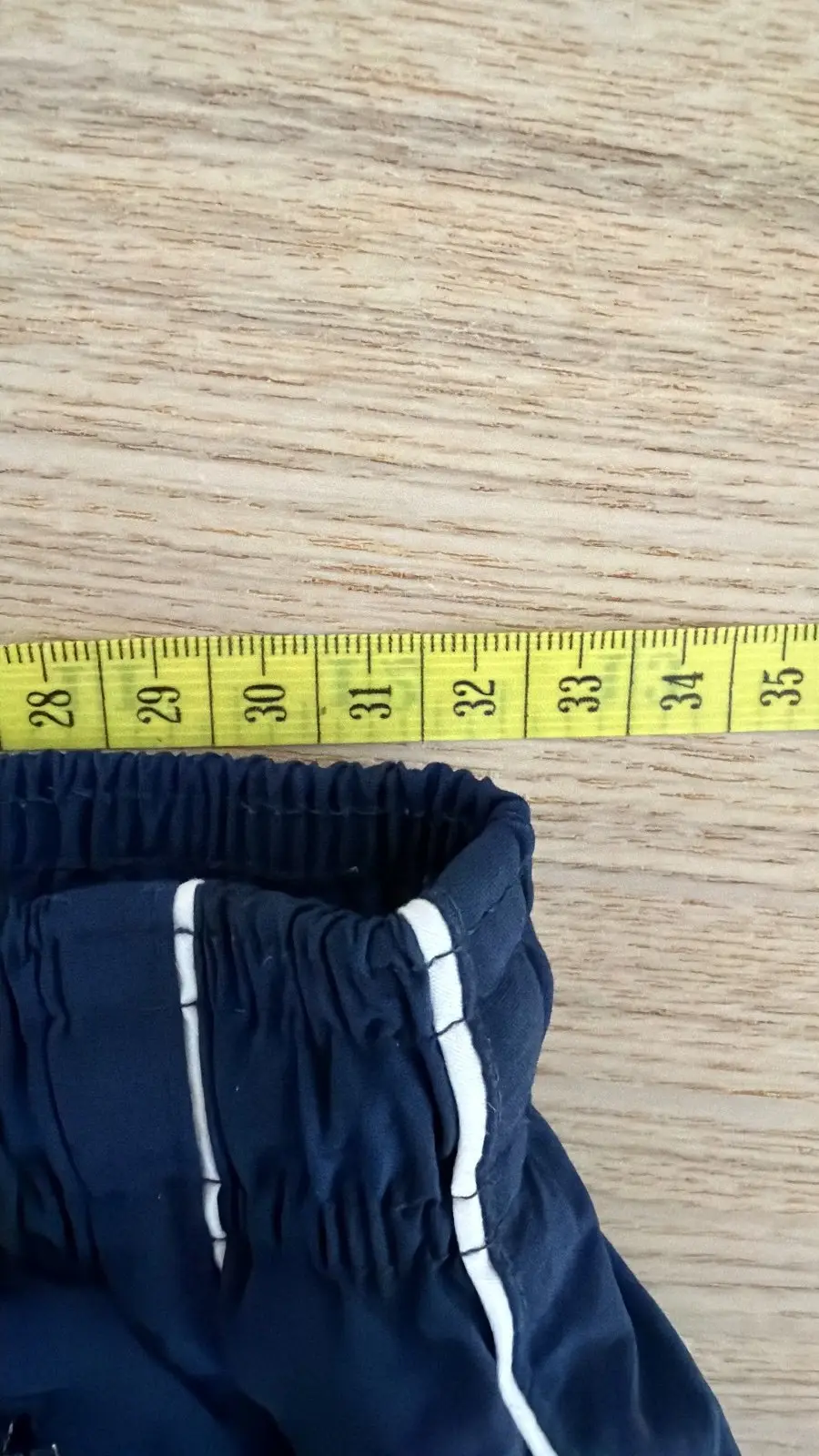 Nike pantalón chándal azul marino vintage logo bordado — foto 3