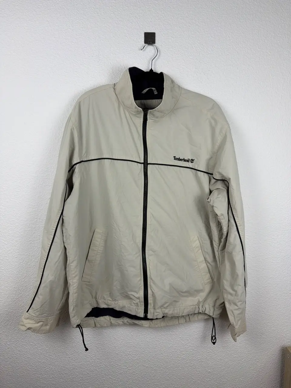Timberland Weathergear chaqueta beige Talla L forro polar vintage