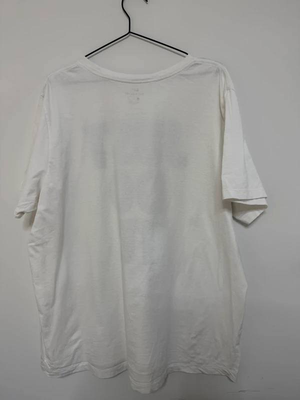 Camiseta Nike "Just Do It" Blanca XXL | T-Shirt Básica Streetwear Oversize, blanco — foto 3
