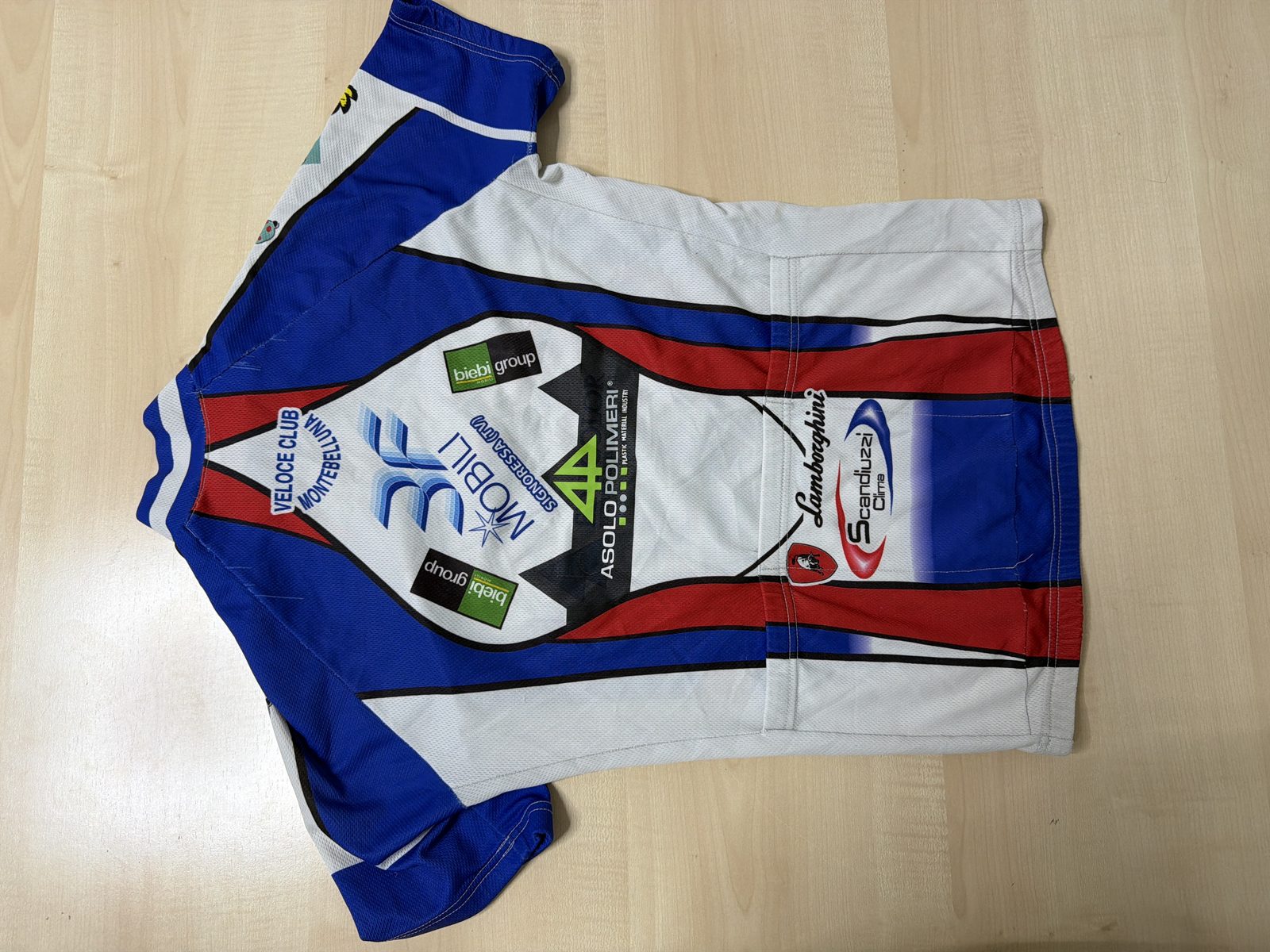 Maillot ciclismo Veloce Club Montebelluna Lamborghini Vintage