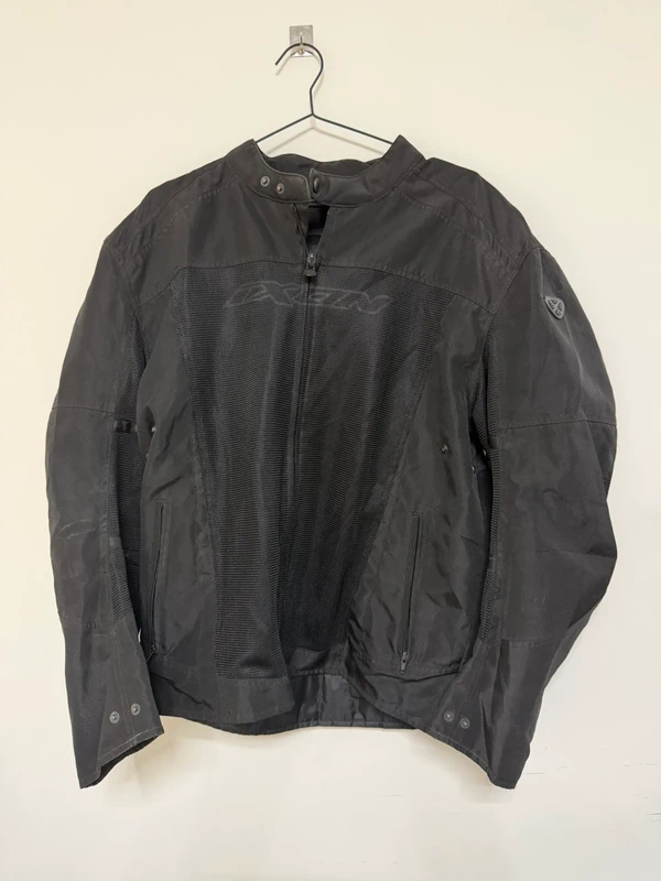 Chaqueta moto IXON Hacker Game 3XL Negra Mesh Verano