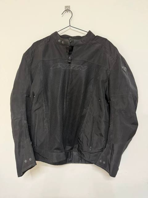 Chaqueta moto IXON Hacker Game 3XL Negra Mesh Verano