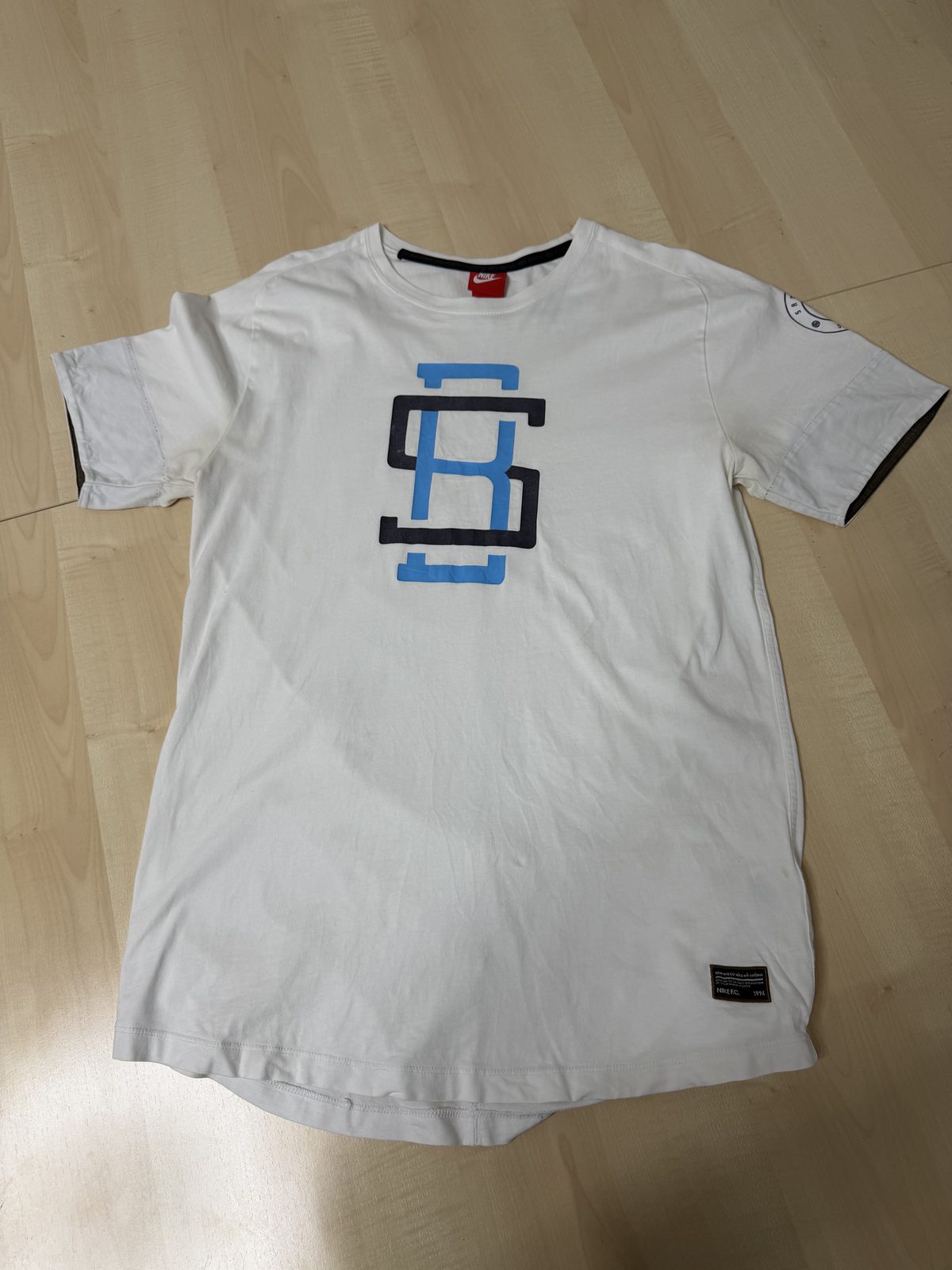 Nike F.C. camiseta blanca 1994 Talla L Streetwear Vintage — foto 5