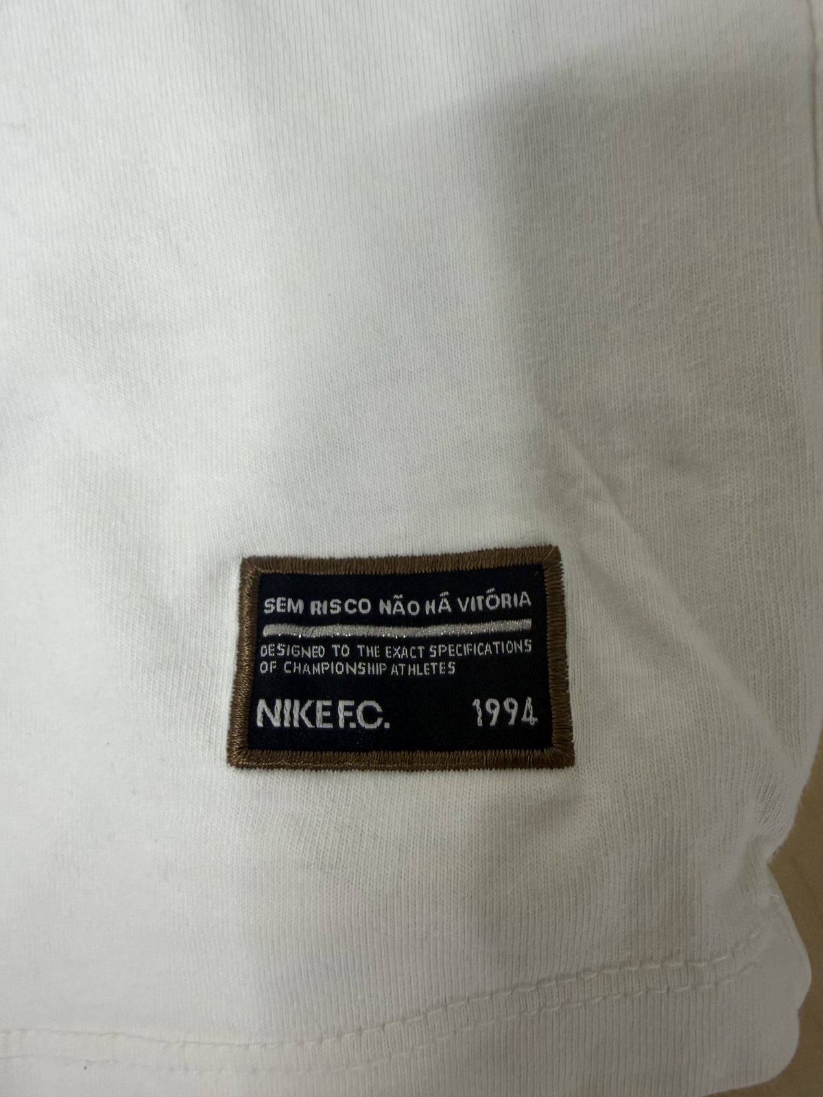 Nike F.C. camiseta blanca 1994 Talla L Streetwear Vintage — foto 7
