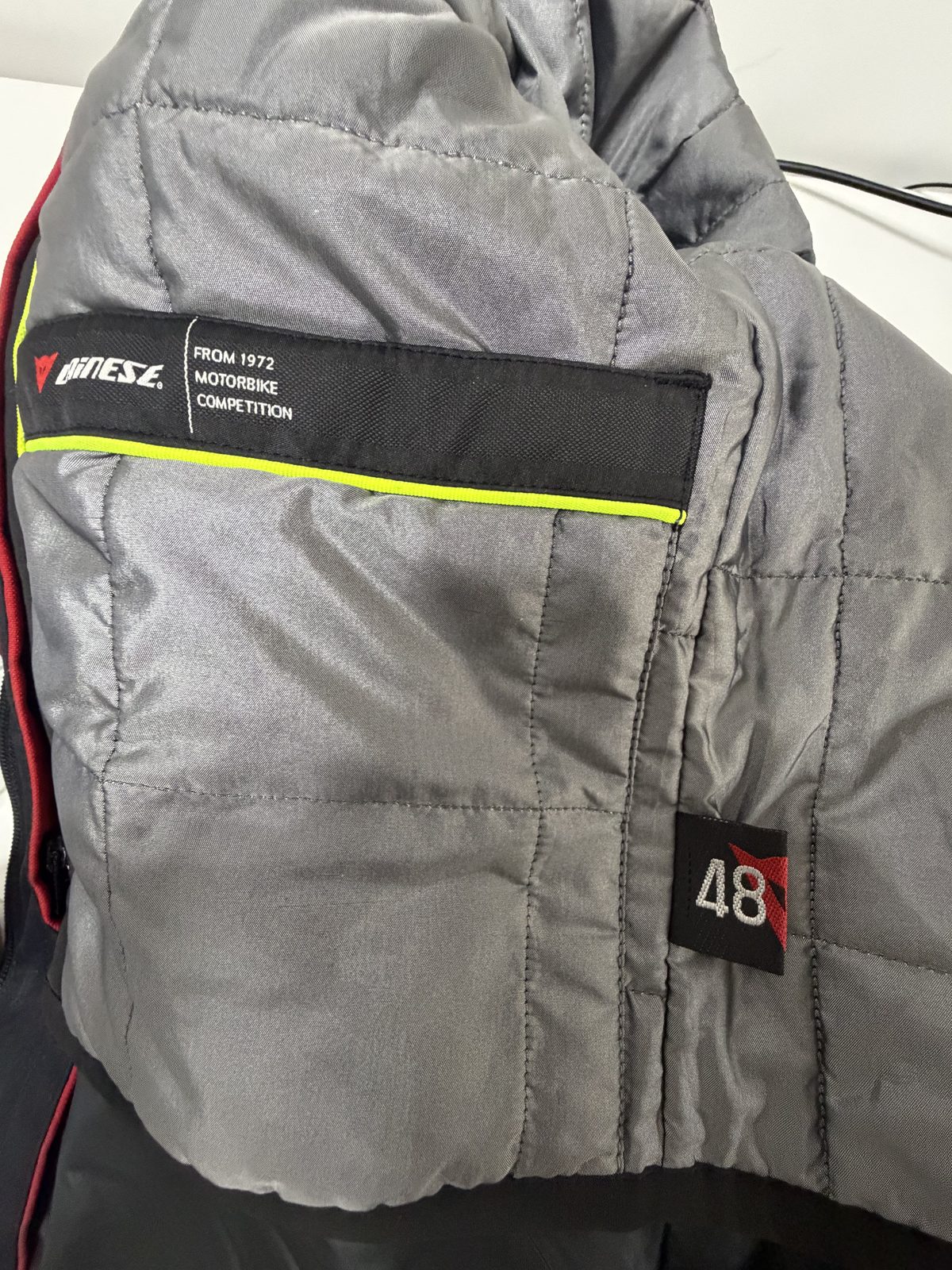 Dainese Touring chaqueta moto negra T48 forro térmico — foto 10
