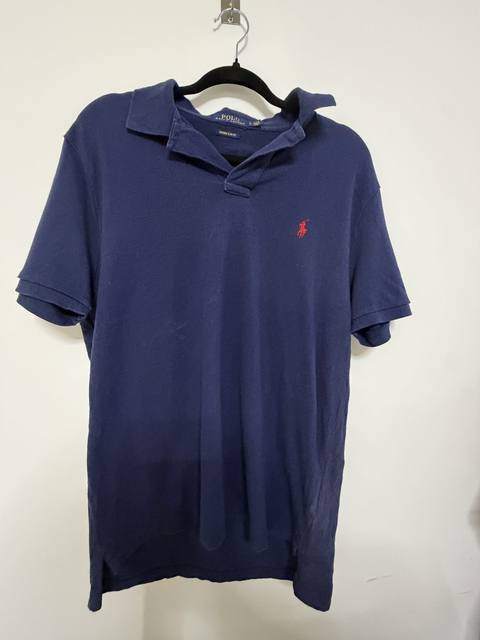 Polo Ralph Lauren Custom Slim Fit Talla L Azul Marino Vintage