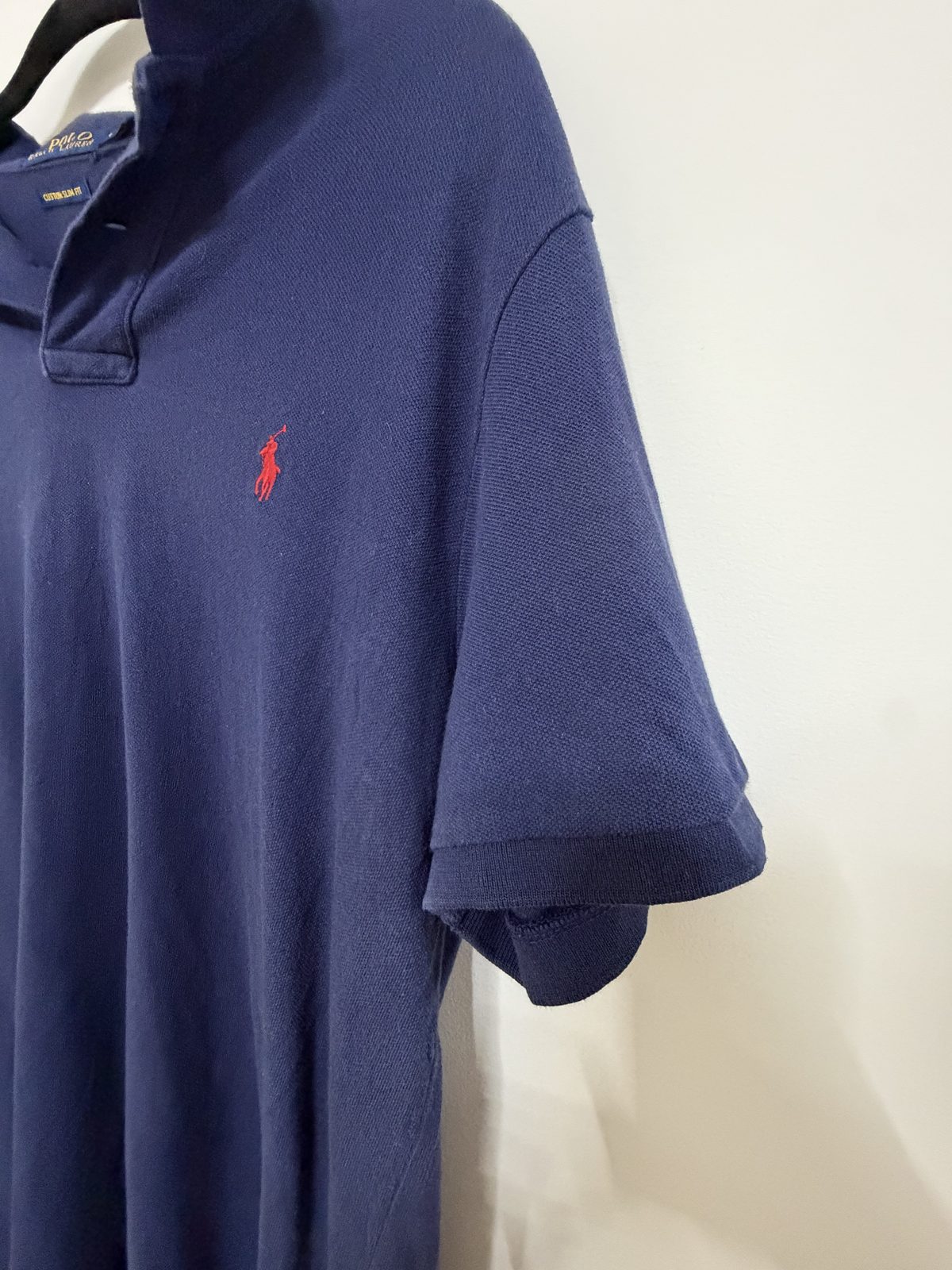 Polo Ralph Lauren Custom Slim Fit Talla L Azul Marino Vintage — foto 2