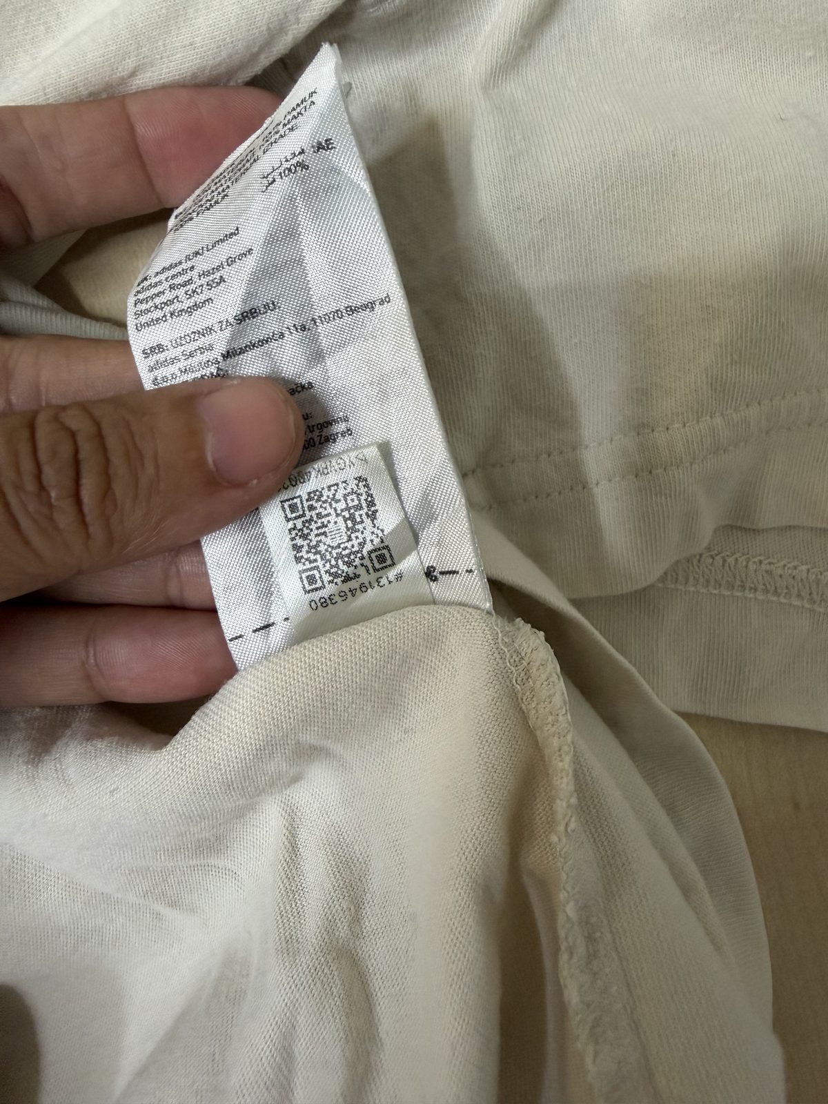 Adidas Originals camiseta Trefoil beige Talla S Vintage — foto 5