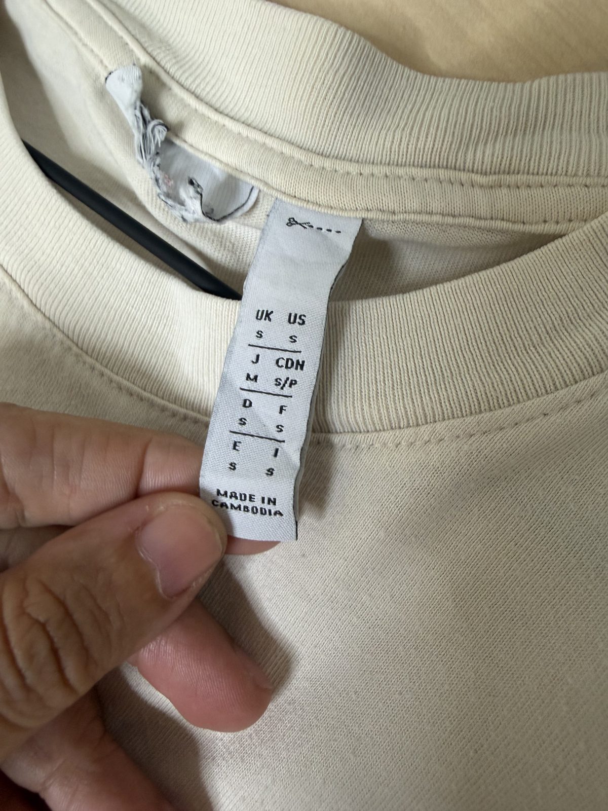 Adidas Originals camiseta Trefoil beige Talla S Vintage — foto 4