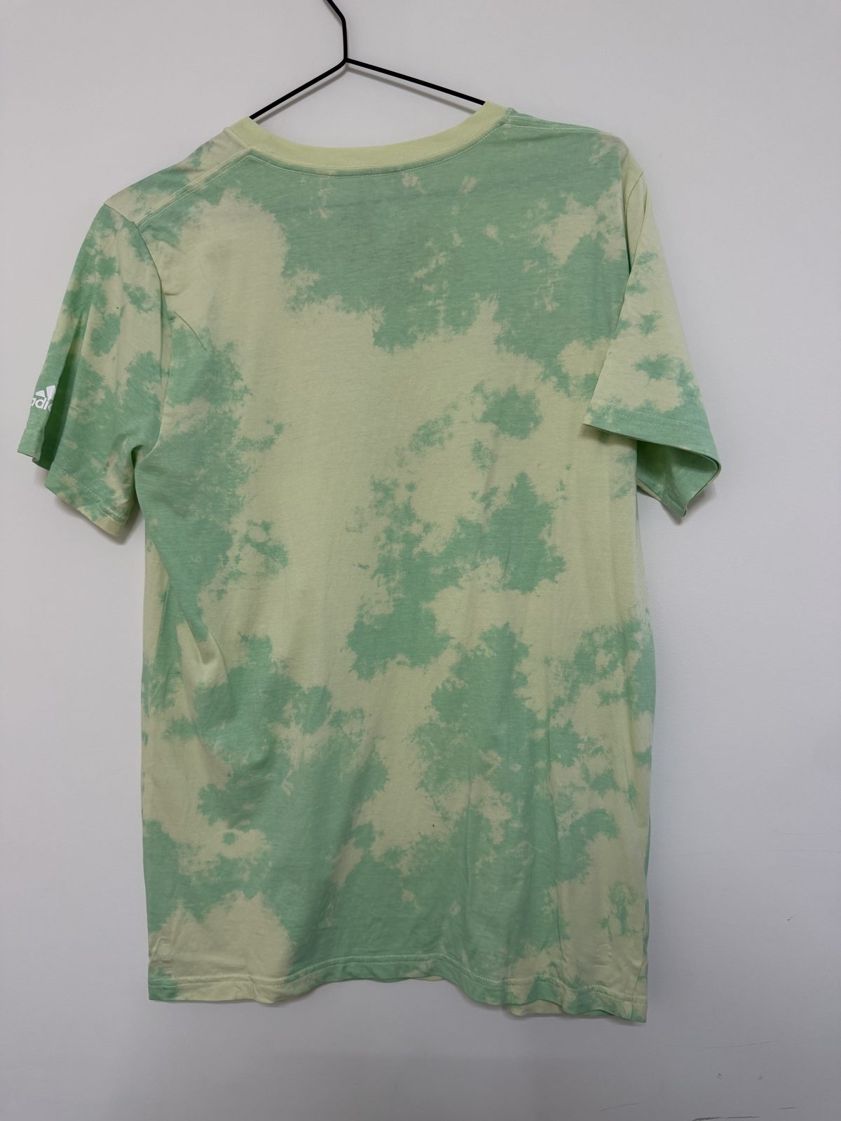 Adidas Camiseta Tie-Dye Verde Menta S/XS Streetwear Vintage — foto 3