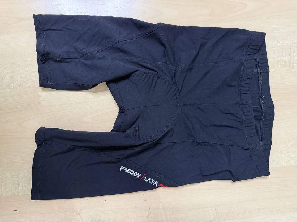 Culotte ciclismo Freddy talla M negro licra Power deportivo