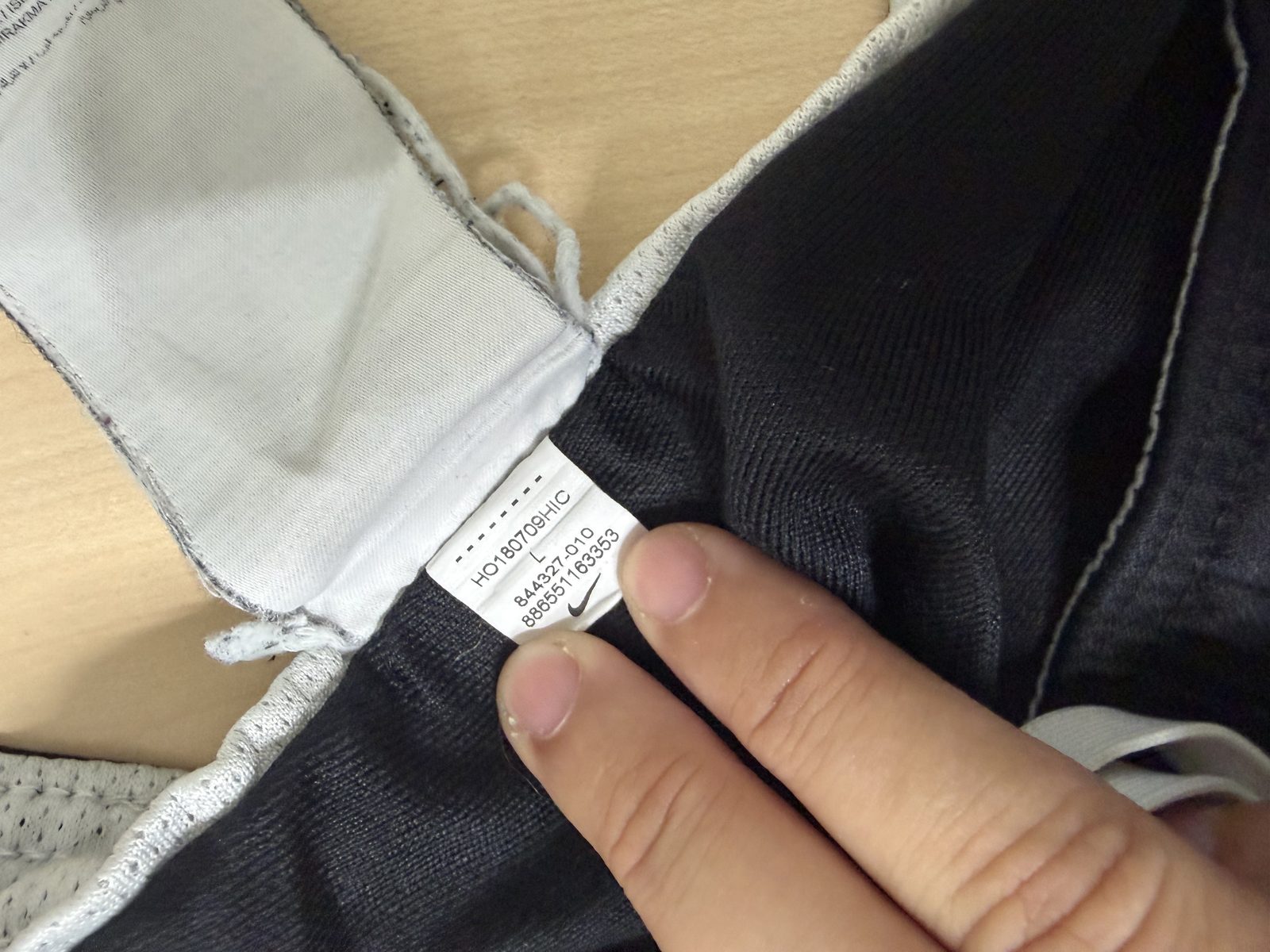 Nike pantalón chándal negro talla L franjas blancas streetwear — foto 5