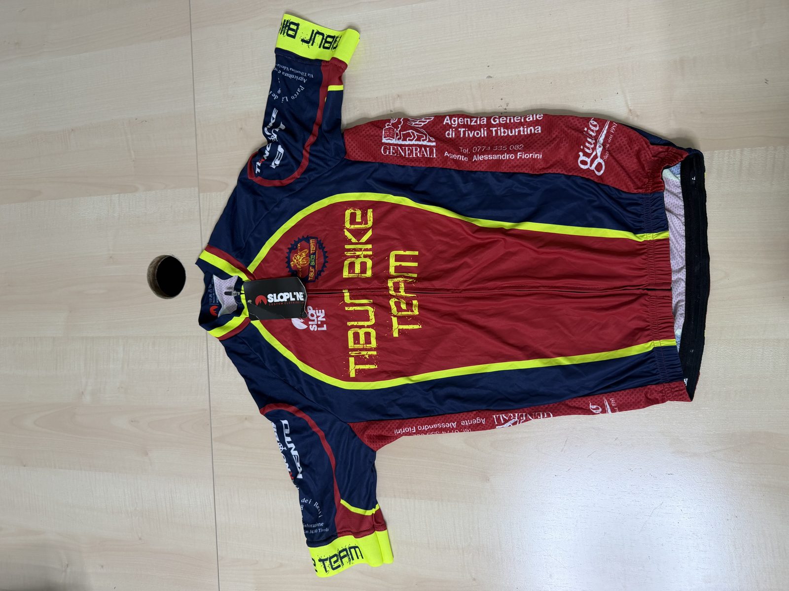 Slopline maillot ciclismo Tibur Bike Team M Italia MBC