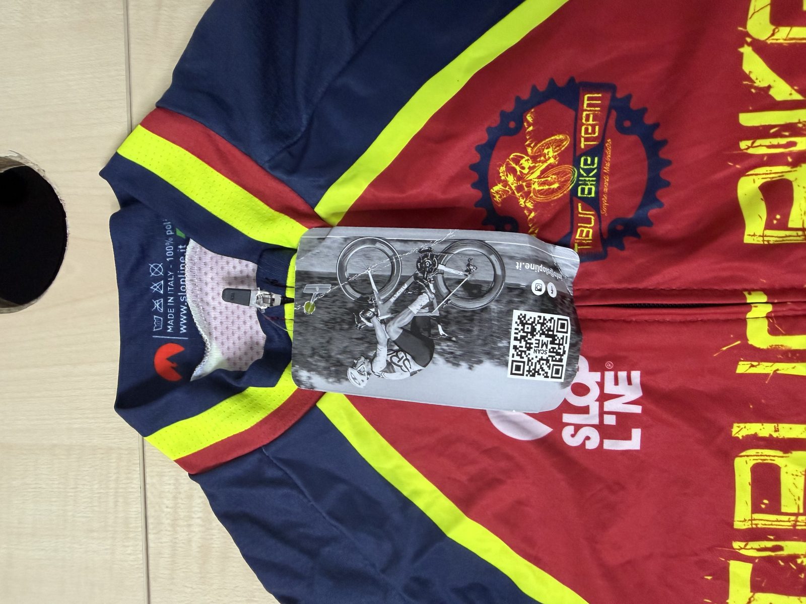 Slopline maillot ciclismo Tibur Bike Team M Italia MBC — foto 2