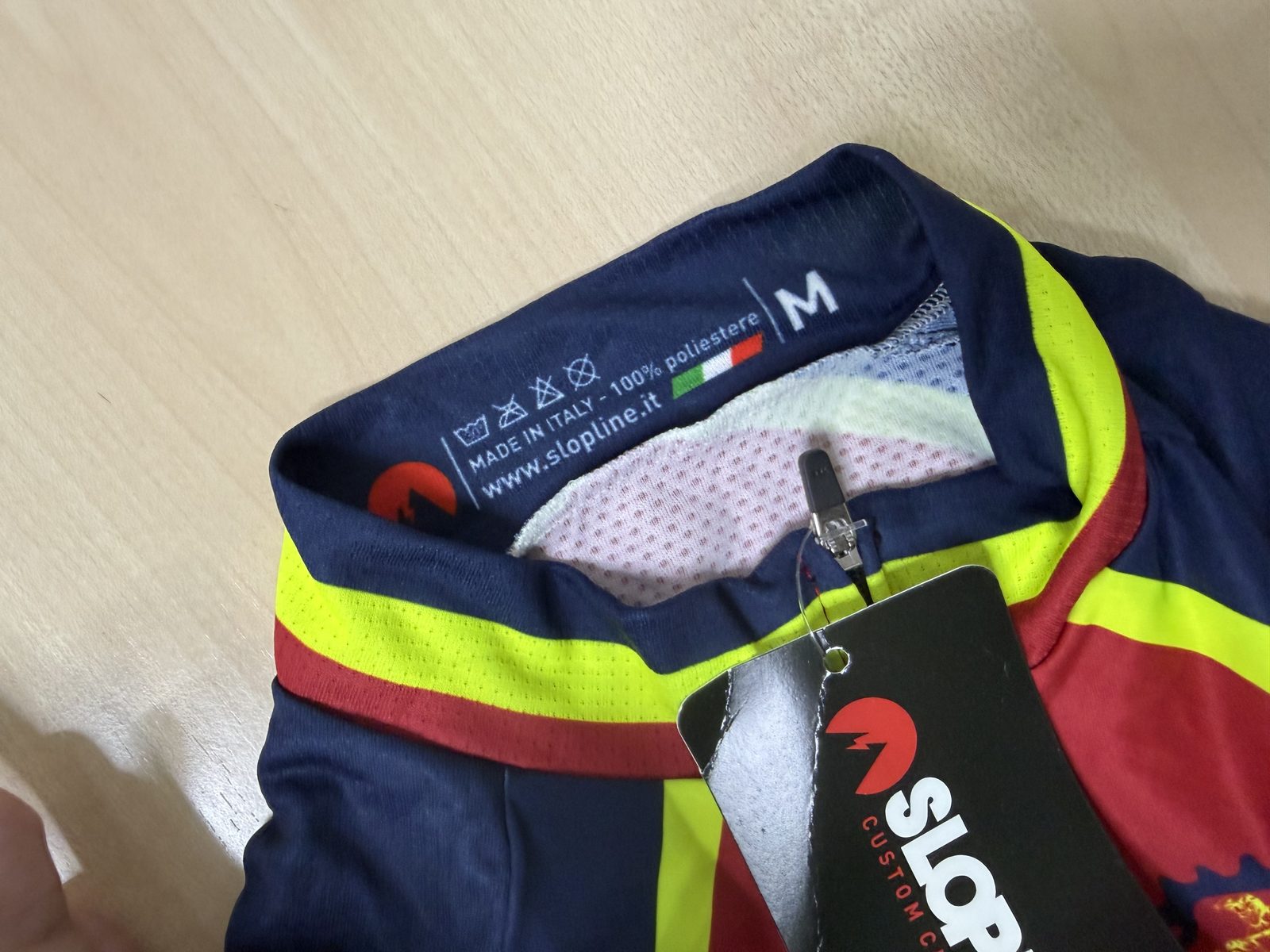 Slopline maillot ciclismo Tibur Bike Team M Italia MBC — foto 5