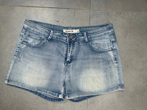 Short vaquero Miss Natalie talla 48 XXL desgastado street