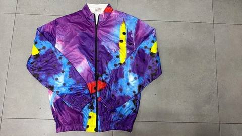 Gamex cortavientos ciclismo Talla M vintage 80s tie-dye