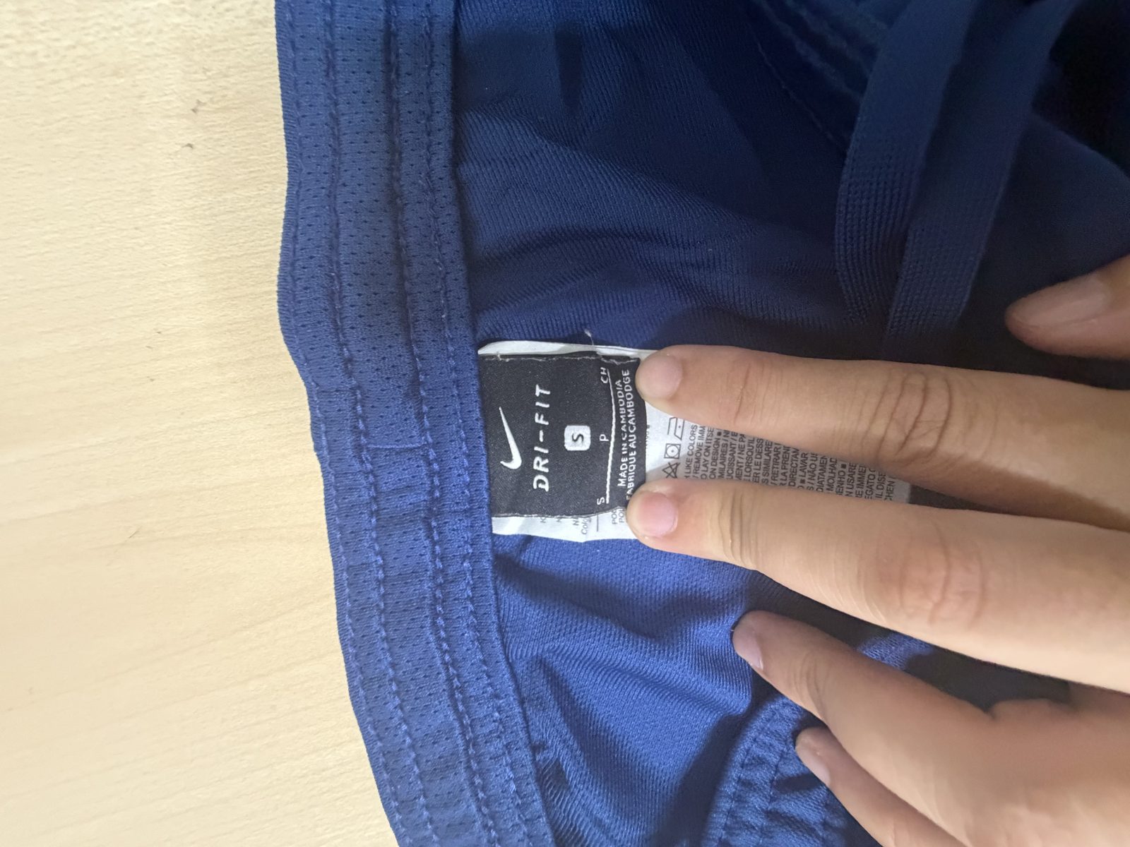 Nike Dri-Fit Pantalón Chándal Azul Marino Talla S Streetwear — foto 3