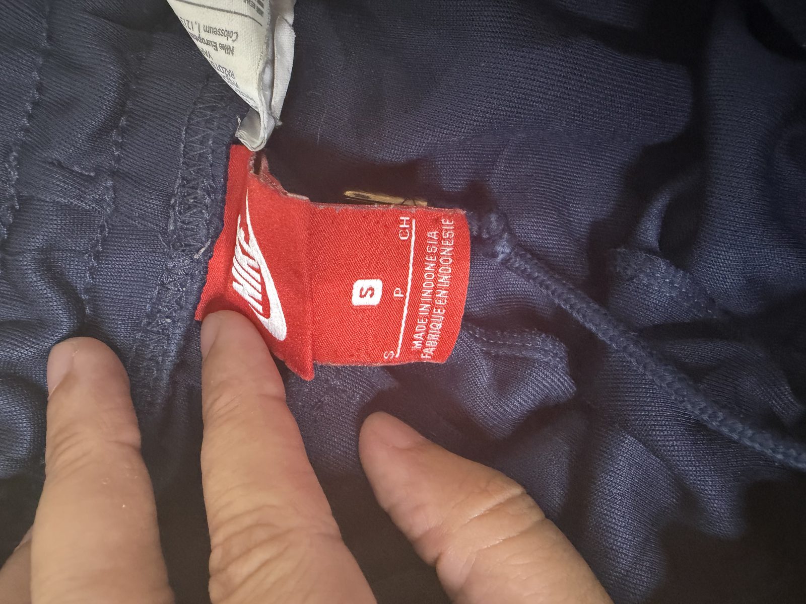 Nike pantalón chándal azul marino Talla S Vintage Streetwear — foto 3