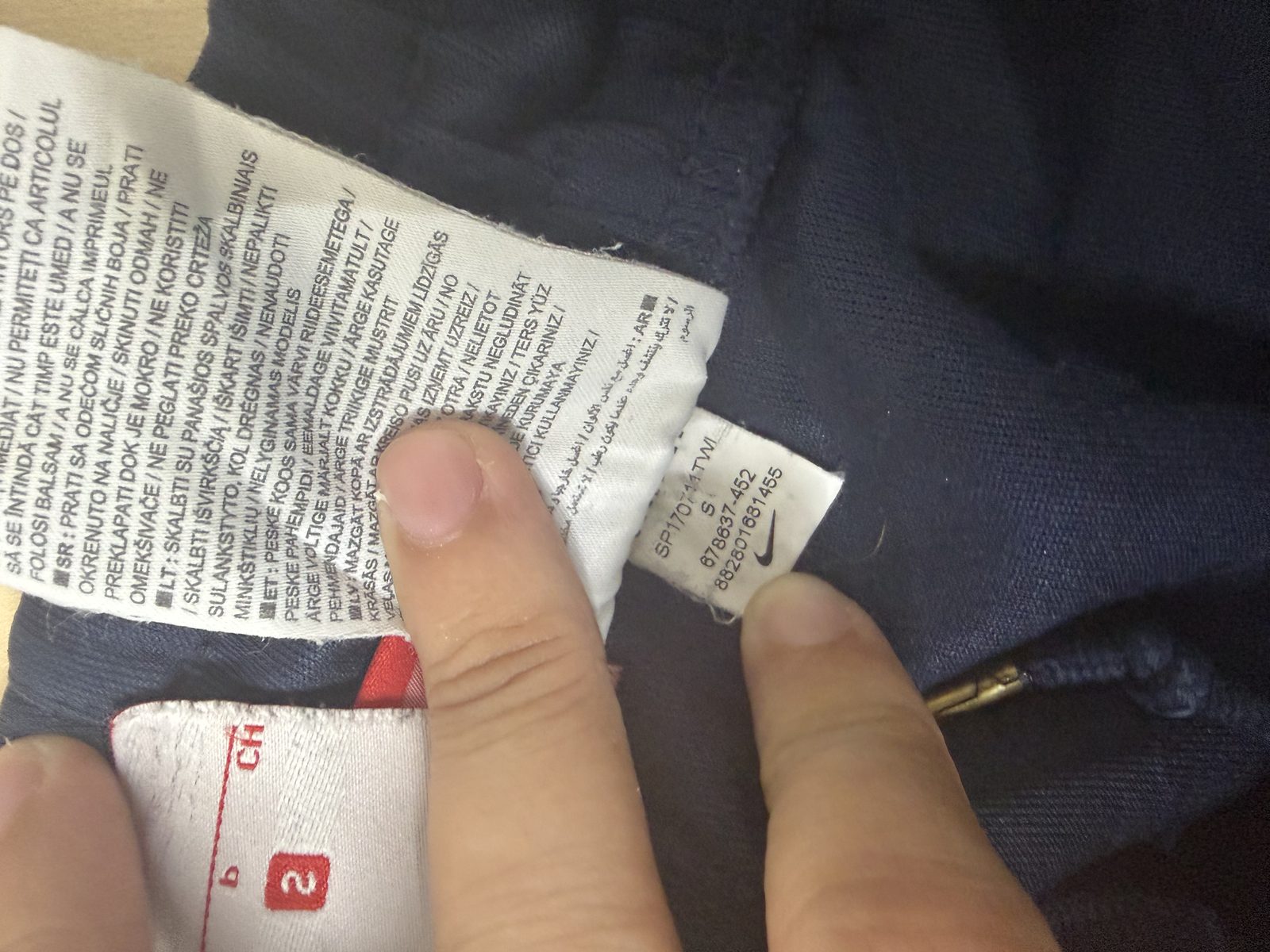 Nike pantalón chándal azul marino Talla S Vintage Streetwear — foto 4