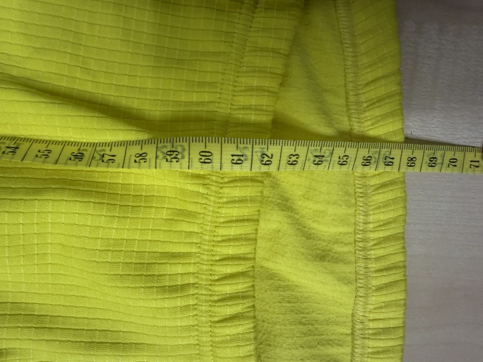 Giordana maillot ciclismo manga larga amarillo flúor vintage — foto 9
