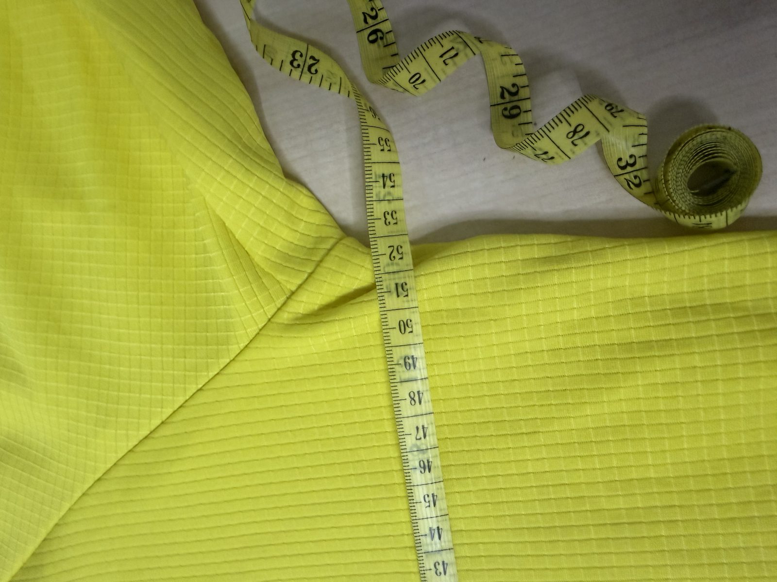 Giordana maillot ciclismo manga larga amarillo flúor vintage — foto 6